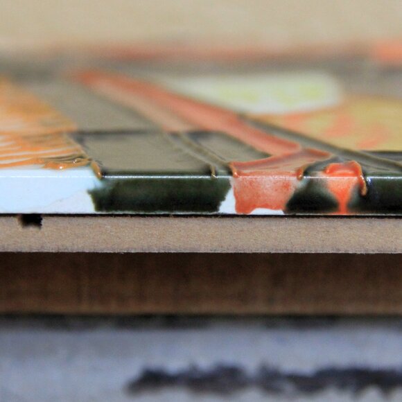 Abstract Cubist Piano 7.75" x 7.75" Tile Wall Art - Picture 6 of 7